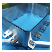 Machine de découpe de matériaux personnalisés pour emballages en gelée, avec couteau à lame dentelée cylindrique entièrement automatique et semi-automatique