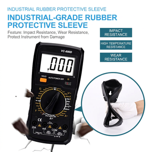 Multímetro Digital Vc890d de 3 Dígitos, 1000V, 20A, Apagado Automático, Cuerpo de Plástico, con Indicador de Batería Baja - Product Image 3