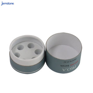 Vente flash : Boîte recyclée pour crème visage, sérum, flacons cosmétiques avec insert, emballage en tube papier écologique - Product Image 6