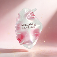 Pochette à bec verseur découpée sur mesure avec impression de logo personnalisé pour produits cosmétiques, lotions hydratantes pour le corps, sacs en Mylar