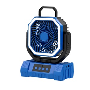New Arrival F6s 20000mAh Type-C Rechargeable <b>Remote</b> <b>Control</b> 4 Speed Camping <b>Fan</b> with Led Light & Power Bank for Home Outdoor - Product Image 2