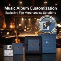 Clé USB souple personnalisable avec logo de groupe, souvenirs imprimés, cadeaux pour fans de chanteurs, 512 Mo, 1 Go, 2 Go, 4 Go, 8 Go, 16 Go