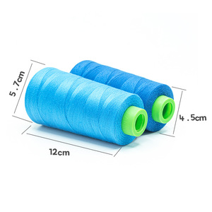 100% filata 40s/2 402 poliestere 3000 metri cortile fili per cucire forniture per filati per cucire all'ingrosso accessori per abbigliamento - Product Image 5