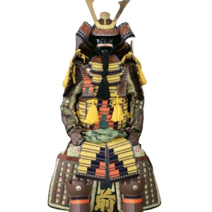 Armadura de samurái tradicional japonesa, armadura de samurái usable para niños, Uesugi <span class=keywords><strong>Kenshin</strong></span> Nanban Gusoku, accesorios de TV - Product Image 1