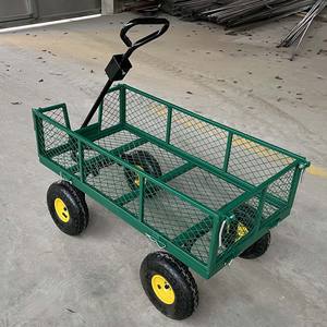 รถลากลวดตาข่ายเคลื่อนย้ายได้รถเข็นสำหรับสวนอเนกประสงค์ - Product Image 5