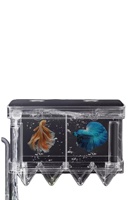 Diviseur d'aquarium, boîte d'incubation, boîte d'élevage pour guppy, tortue, petit poisson, zébré, conteneur en plastique pour isolation des alevins, accessoires d'aquarium