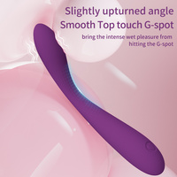 Flüssiges Silikon Aufladbarer G-Punkt Klitoris Vaginal Vibrator 9 Vibrationsmodi Wasserdicht IPX6 Anpassbare Farben-Großhandel