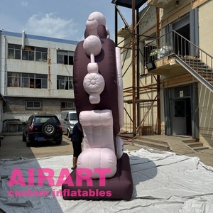 หอนาฬิกาเป่าลมที่เป่าลมได้สมจริงสำหรับตกแต่งกลางแจ้ง - Product Image 3