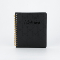 Cahier d'événement à spirale large ligné sans date avec logo personnalisé Journal A4 A5 grille à l'intérieur du cahier de papier