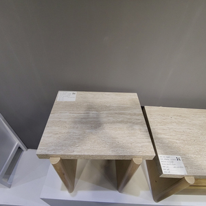 Marble Wooden Top Side <strong>Table</strong>, <strong>Small</strong> End <strong>Table</strong> with Solid Wood Leg, Bedside <strong>Tables</strong> for Living Room Bedroom - Product Image 6