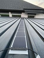 Panneaux solaires semi-flexibles monocristallins ETFE 30W 12V à profil mince pour carport, persienne, pergola, store de fenêtre