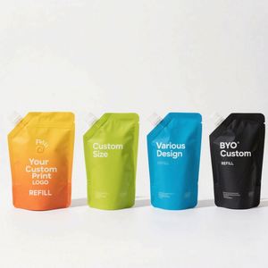 Bolsas de Embalaje Tipo Retort, Impresión Personalizada, para Snacks, Dulces, Gomitas, Papas Fritas, Plástico para Alimentos, PE, Embalaje Personalizado, Impresión por Grabado - Product Image 1