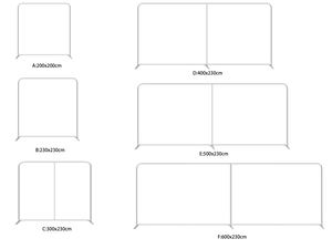 ฉากหลังพับได้แบบพกพาสำหรับงานแสดงสินค้า พิมพ์ลายด้วยเทคนิค Dye Sublimation พร้อมโลโก้สั่งทำพิเศษ สำหรับกิจกรรมส่งเสริมการขาย - Product Image 4