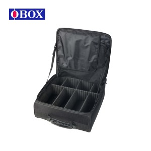 Bolsa de Viaje Oxford de Alta Gama OBOX con Ruedas Universales y Cubierta para Frutas, Ideal para Compras, Senderismo, Salidas de Otoño, Campamentos, Fotografía y <span class=keywords><strong>Maquillaje</strong></span> - Product Image 3