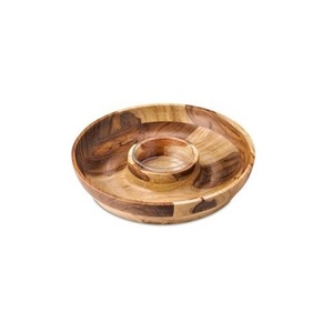 Eco Friendly Salad Bowl Factory Supplies Natural Wooden Fruit Display Bowl Table Decorative Multifunctional Storage Bowl Kitchen - Product Image 4