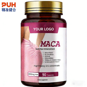 Capsules de Maca <span class=keywords><strong>Noire</strong></span> Personnalisées OEM/ODM – Pilules de Maca Ultime pour l'Augmentation des Fesses et des Hanches - Product Image 1
