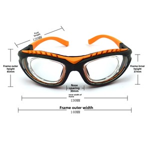 Lunettes de sécurité anti-fumée de qualité industrielle, lentilles anti-buée en PC, cuisines de restaurants, OEM/ODM pris en charge - Product Image 3