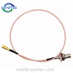 Impermeable BNC hembra a SMB macho con cable coaxial RG178 - Product Image 5