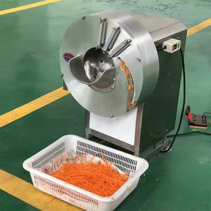 मुख्य मोटर घटक के साथ गोभी गाजर आलू जैसे फलों की सब्जियों के लिए इलेक्ट्रिक स्वचालित सब्जी हेलीकॉप्टर/डिसर मशीन - Product Image 5