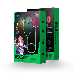Newest Private Mold Type-c RGB Flash <b>Light</b> Wired Headset Dual Mic <b>Gaming</b> Stereo Earphone - Product Image 3