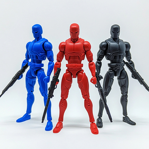 Nueva llegada actualización 3D impreso figura de acción móvil multiarticulada Nova T13 figura ficticia juguete para niños niñas - Product Image 6