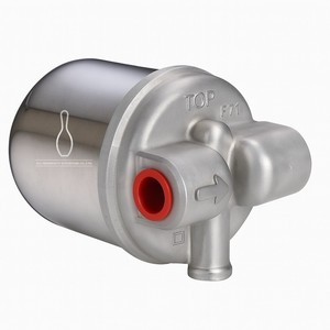Piège à vapeur horizontal à flange en acier inoxydable BF71 ASTM A351 CF8 SS304 avec flotteur à bille et thermostat - Product Image 2