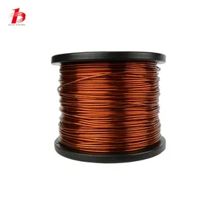 OEM UL certificado 0,25 0,3 0,5 0,7 1 1,5mm aislado esmaltado cobre imán cables para rebobinado motores generador auriculares