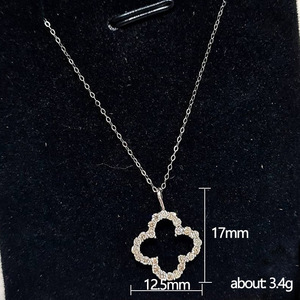 Elegante Collana con Ciondolo a Quadrifoglio per Donne, Catena da Indossare Quotidianamente - Product Image 5