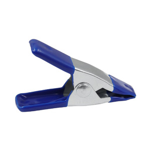 Garment <b>Clips</b> 2 Inch Metal Spring Clamps Red And Blue For Wood Industry Durable - Product Image 5