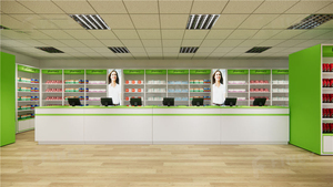 Décoration de <span class=keywords><strong>pharmacie</strong></span> de détail, meubles en verre et en bois personnalisés pour <span class=keywords><strong>pharmacie</strong></span>, étagères, armoires pour l'affichage en magasin de <span class=keywords><strong>pharmacie</strong></span> - Product Image 6