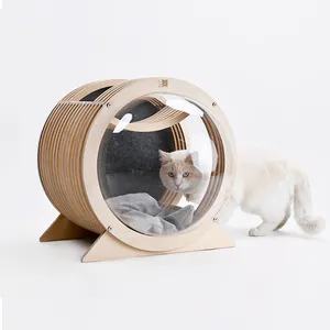 Cat Cage Cat House Cat Climbing Frame With Transparent Cover