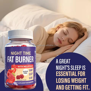 Gummies Brûle-Graisse Nocturnes pour un Ventre Plat, Contrôle du Poids et Boost d'Énergie avec Mélatonine - Product Image 3