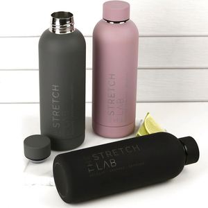 Botellas de Agua Deportivas Portátiles de Acero Inoxidable con Aislamiento al Vacío de Doble Pared y Boca Pequeña, Pintadas en Goma, de 350 ml, 500 ml y 750 ml - Product Image 3