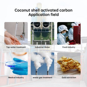 Cocco di alta qualità di carbone attivo estratto di materie prime oro 6x12 carbonio attivo <span class=keywords><strong>in</strong></span> vendita - Product Image 5