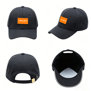 Casquette de baseball à 6 panneaux avec logo personnalisé, vente en gros, casquette structurée de haute qualité, fabricant de casquettes streetwear, casquette de baseball avec patch personnalisé - Product Image 2