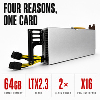 Rig Komputer Server CMP 170HX Redeon VII untuk Kartu Grafis Pembelajaran Mendalam AI Instinct 170hx