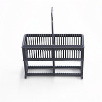 24 Pieces Slide Staining Rack PP Material Microscope Insert of Antigen Retrieval Box