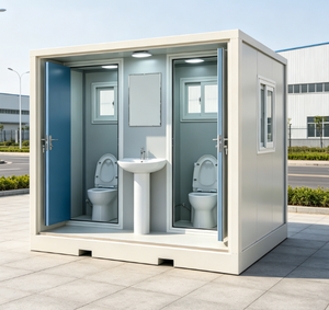 Baño Modular Estándar Australiano, Unidad Desmontable para Obras de Construcción / Campamentos / Parques Públicos - Product Image 1