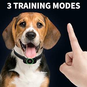 <span class=keywords><strong>Collar</strong></span> de entrenamiento para perros con Control remoto antiladridos, gran oferta, Ayuda de entrenamiento eléctrica impermeable, mascotas de todos los tamaños con vibración de choque - Product Image 4