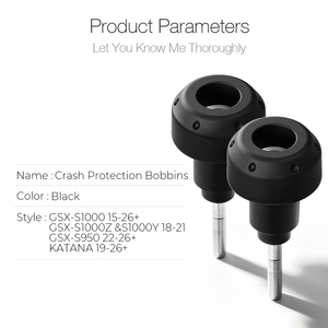 Nouveau protège-moteur anti-chute en aluminium épais et plastique pour moto <span class=keywords><strong>SUZUKI</strong></span> <span class=keywords><strong>S1000</strong></span> 2015-2026 - Product Image 2