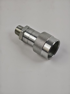 อุปกรณ์เสริมเครื่องมือไฮดรอลิกแบบแมนนวลที่เทียบเท่ากับ Enerpac รุ่น C-604 ข้อต่อแบบไหลสูงขนาด 3/8 นิ้ว รวมถึง CR-400 และ CH-604 - Product Image 5