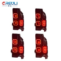 Feux arrière OLED LED personnalisés CREULI Plug & Play, barre de feux stop fumés séquentiels pour hayon, pièces automobiles pour Land Rover Defender