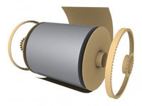 Protections d'angle en papier enveloppantes personnalisées pour bobines de tuyaux – Protection de bord recyclable pour tuyaux d'acier emballés et marchandises cylindriques