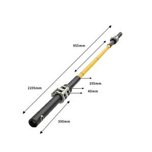 Rouser Fitness Pro 2.2m 5KG bande cloche tsunami tremblement de terre Vibration <span class=keywords><strong>rhinocéros</strong></span> fibre de carbone barre d'haltères en fibre de verre barre de gymnastique - Product Image 1