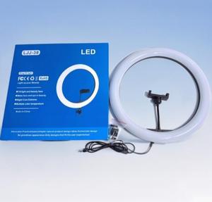Lampe LED portable de <span class=keywords><strong>16</strong></span> pouces pour selfie et photographie, avec télécommande, trépied réglable et support de téléphone pour <span class=keywords><strong>Tik</strong></span> <span class=keywords><strong>Tok</strong></span> et vidéos en direct - Product Image 5