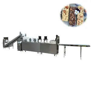 Healthy snack food bar making machine Easy Operation High Performance cereal bar maker