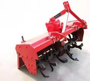 Cheaper traktor angetrieben 3 point hitch PTO kubota dreh tiller farm grubber rotavators für verkauf