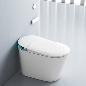 WC Intelligente in Ceramica a Pavimento con Certificazioni CUPC ETL CE, Toilette Automatica Monoblocco Smart - Product Image 1