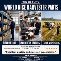 Machine à récolter le riz de la marque WORLD, livrée avec toutes les pièces à bas prix, boîte de vitesses 90, bague de direction 48*44*50 ZKB90-303-012C