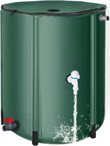 Réservoir d'<span class=keywords><strong>eau</strong></span> pliable <span class=keywords><strong>en</strong></span> PVC robuste et réutilisable <span class=keywords><strong>pour</strong></span> jardin, cour et extérieur, avec robinet <span class=keywords><strong>pour</strong></span> l'arrosage du jardin - Product Image 1